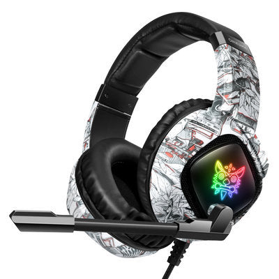 Headphones RGB Light Subwoofer Wired Headphones